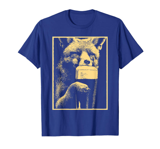 Fox with Beer Drinking Humour for St. Patricks Day T-Shirt