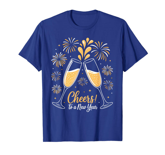 Cheers to A New Year Eve Party Countdown Happy New Year 2026 T-Shirt