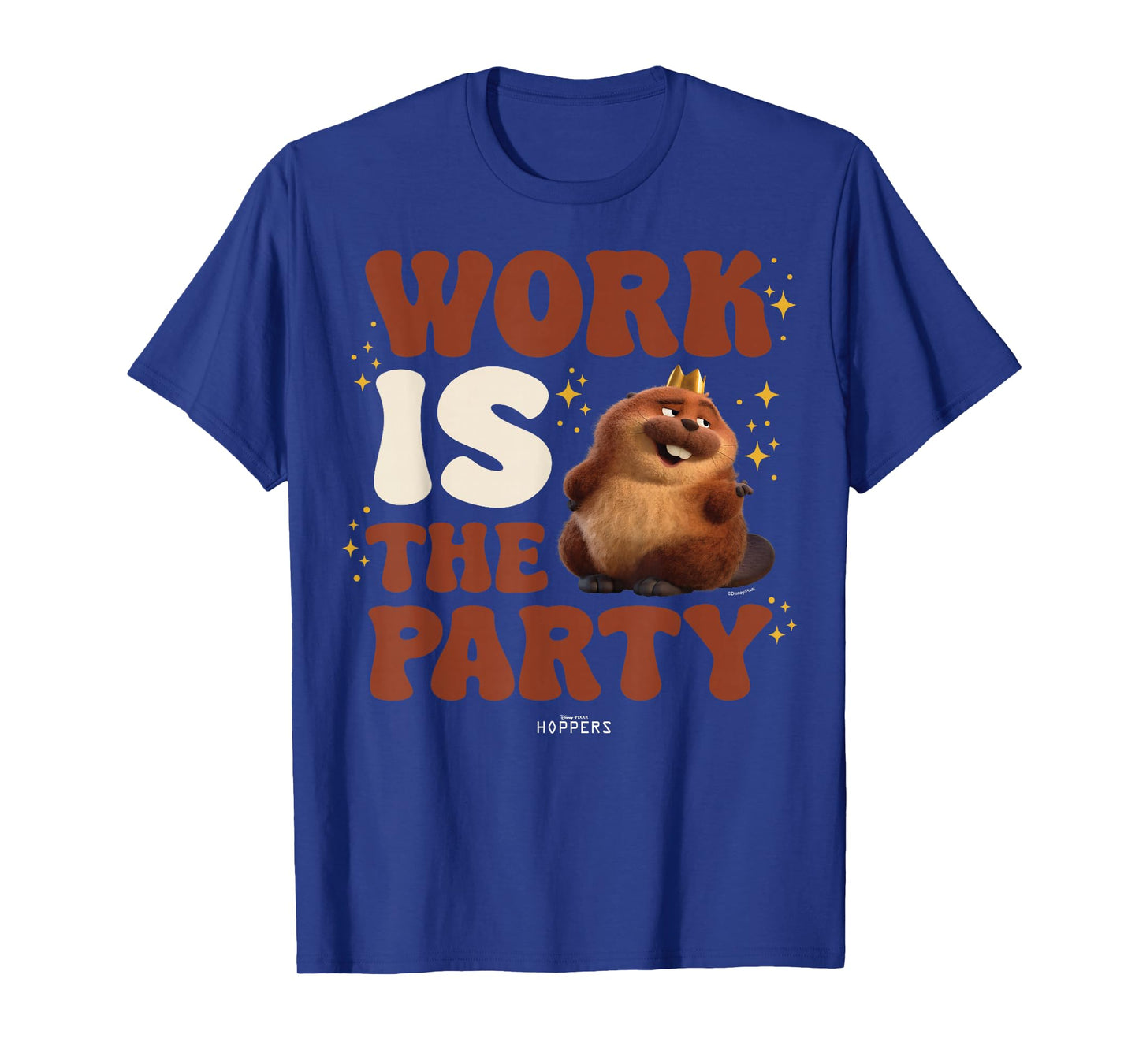 Disney Pixar Hoppers King George Cute Work Party T-Shirt