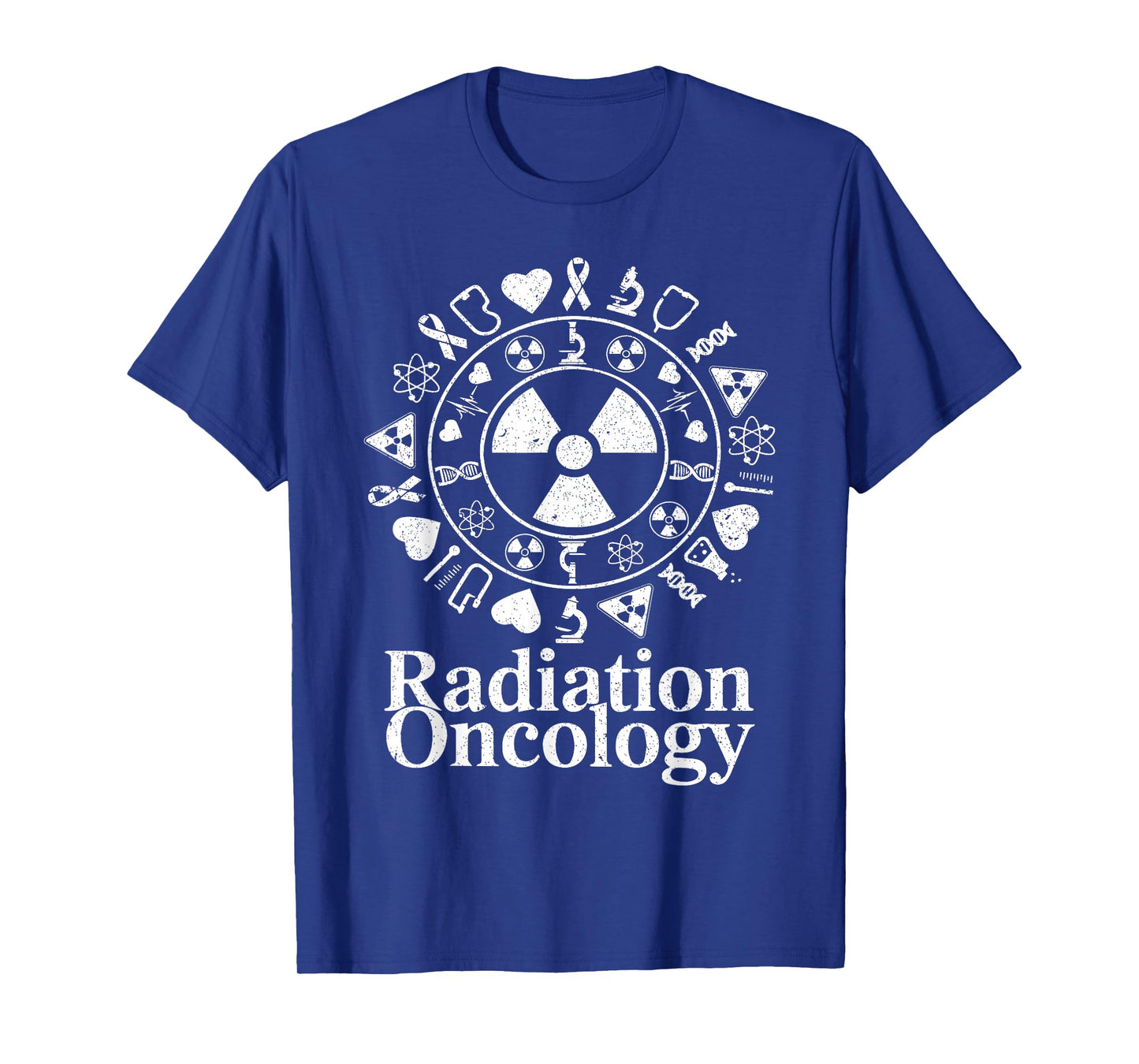 Retro Radiation Oncology Therapist Vintage Medical Science T-Shirt