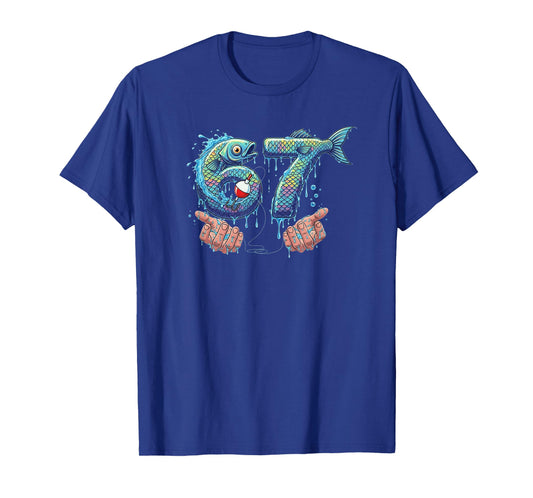 Fishing 67 Six Seven Funny Gen Alpha Meme Drip T-Shirt