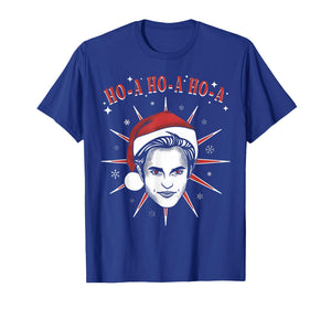 Vintage Ho-A Ho-A Ho-A Santa Hat Funny Christmas T-Shirt