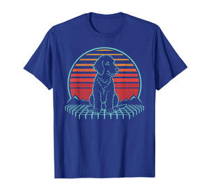 Labradoodle Lover Dog Owner Retro Vintage 80s T-Shirt