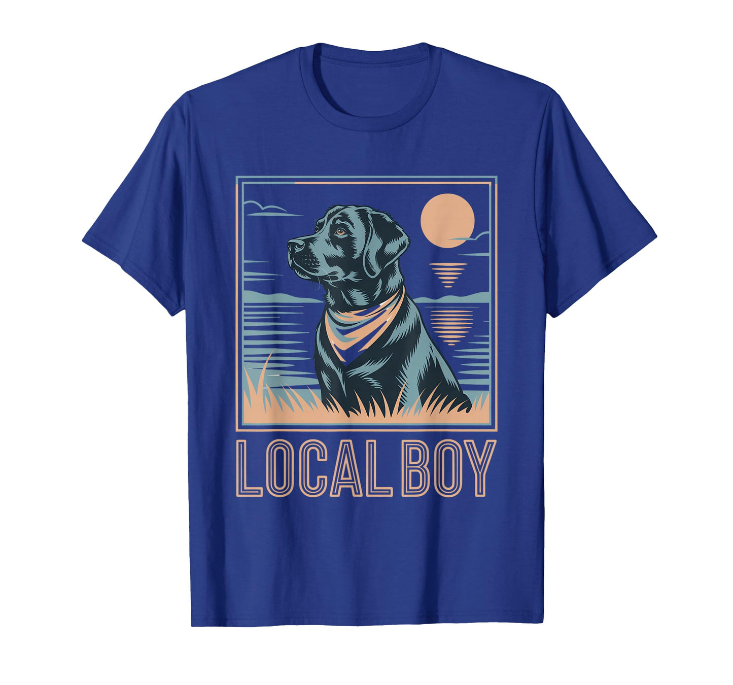 Local Boy Labrador Hunting Dog Duck Hunting T-Shirt