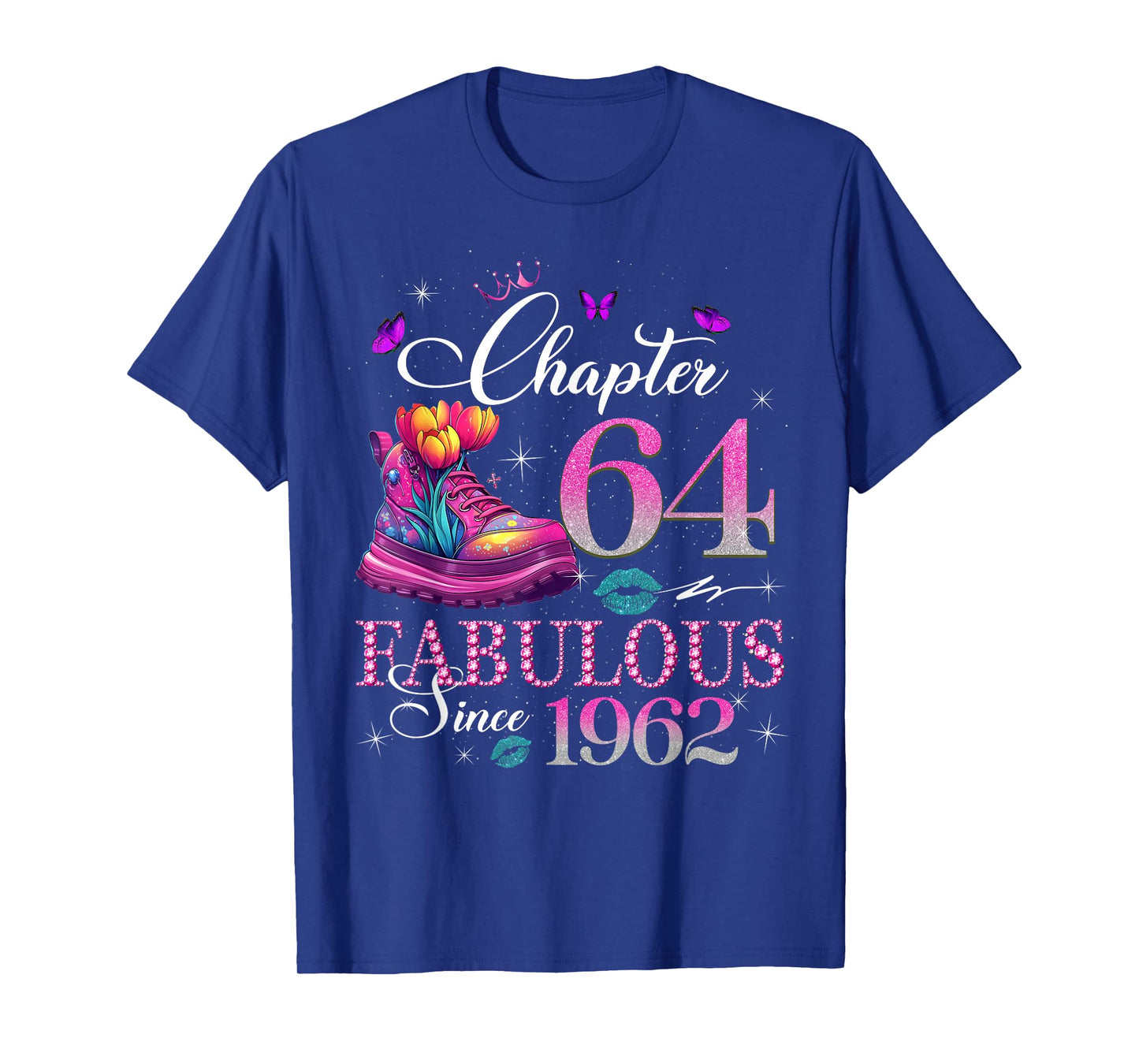 Chapter 64 Fabulous Since 1962 64th Birthday Women Girls T-Shirt