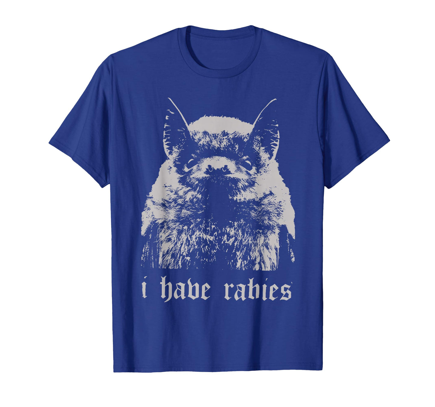 Vintage I Have Rabies Bat Funny Meme Quotes T-Shirt