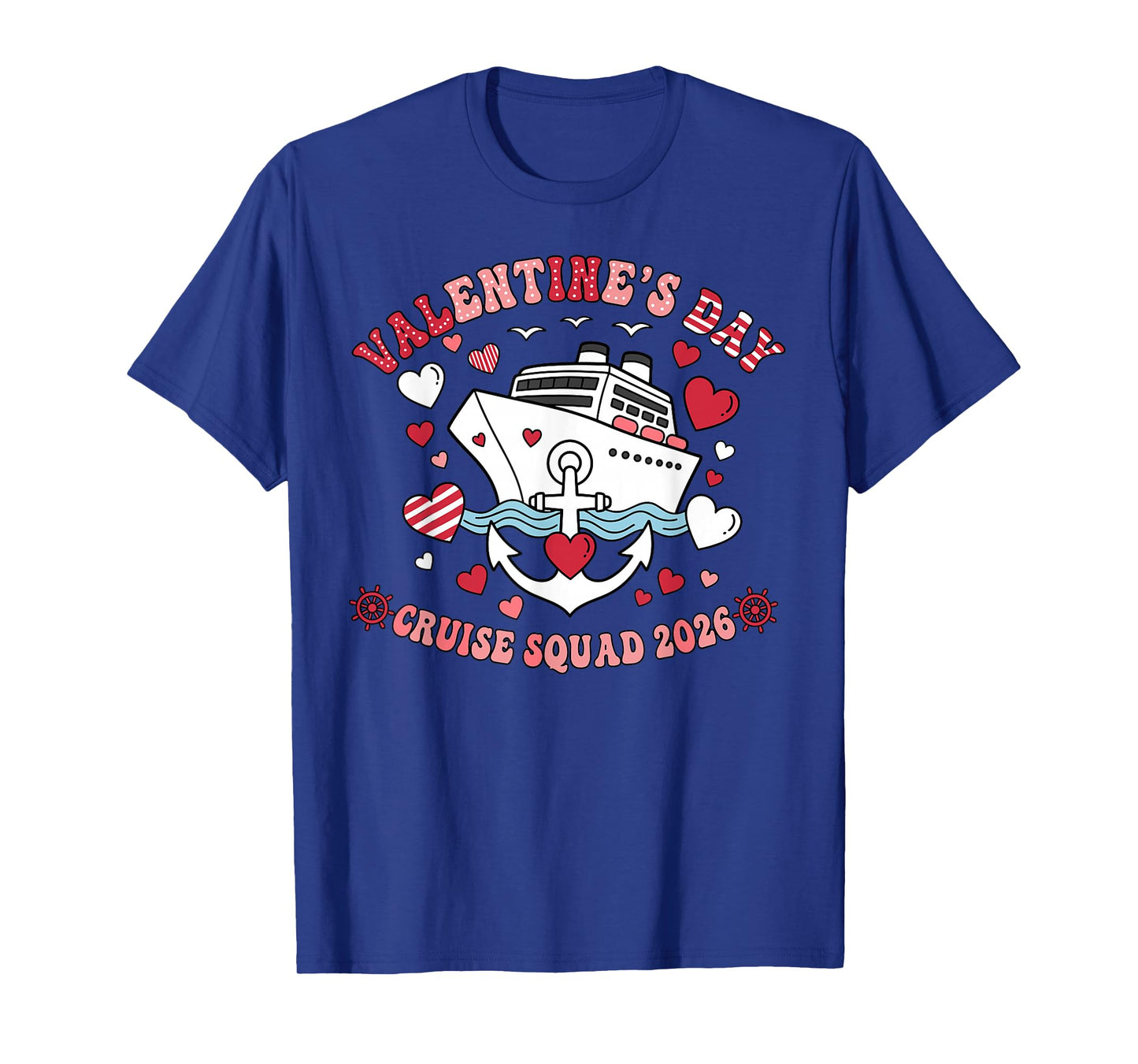 Cute Valentines Day Cruise 2026 Matching Cruise for Couples T-Shirt