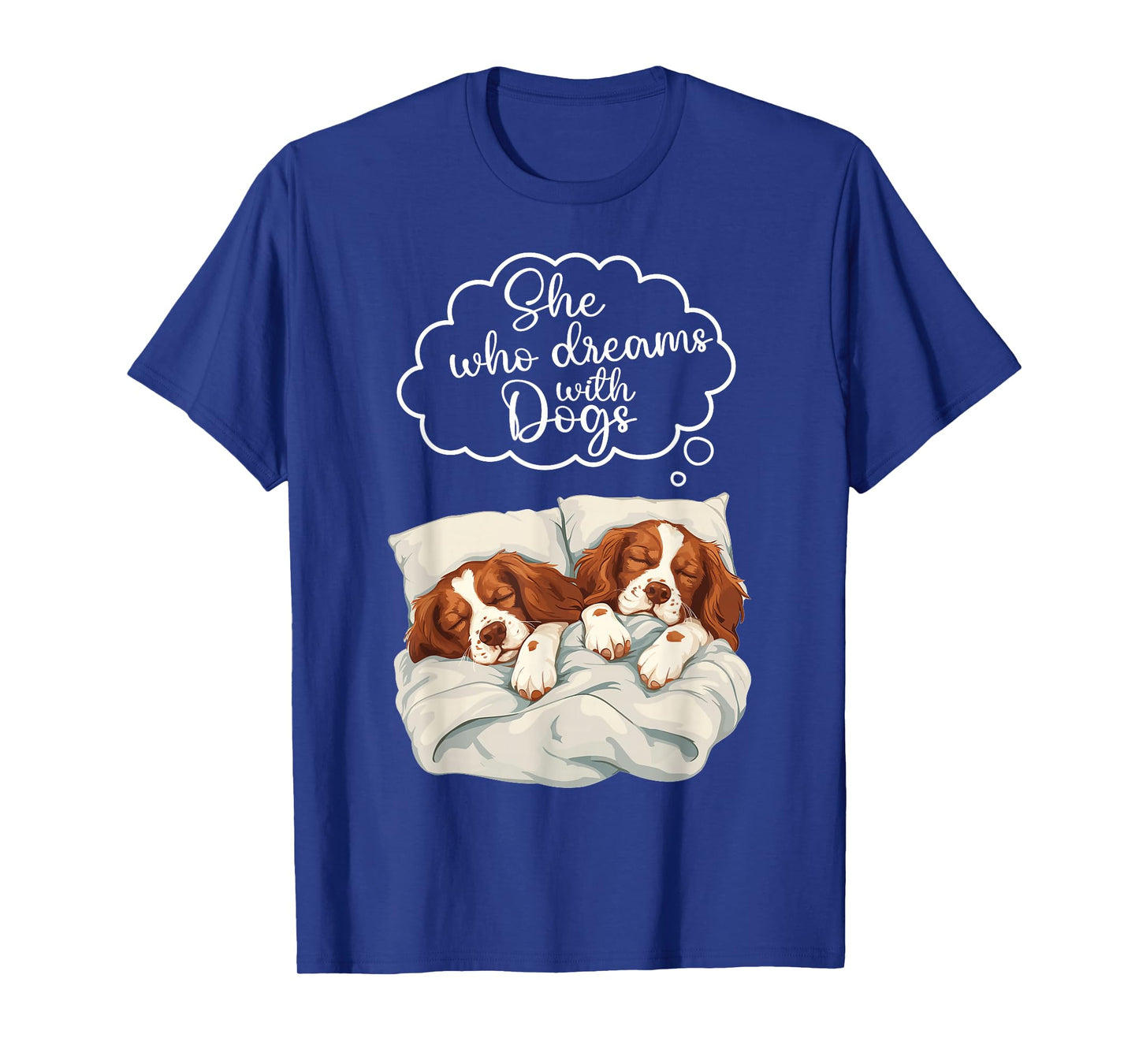 Brittany Spaniel Dog Nightgown Pajama T-Shirt