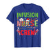 Infusion Nurse Christmas Crew Funny Xmas Nurses Group Pajama T-Shirt