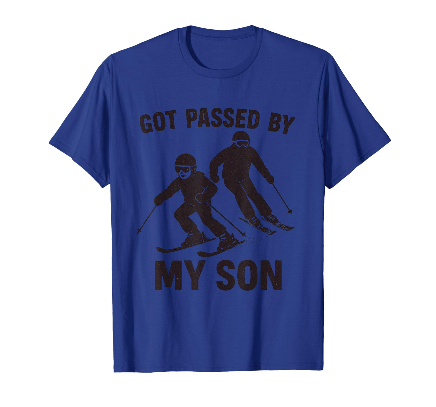 Got Passed by My Son Skiing Family Winter Sports Fun T-Shirt