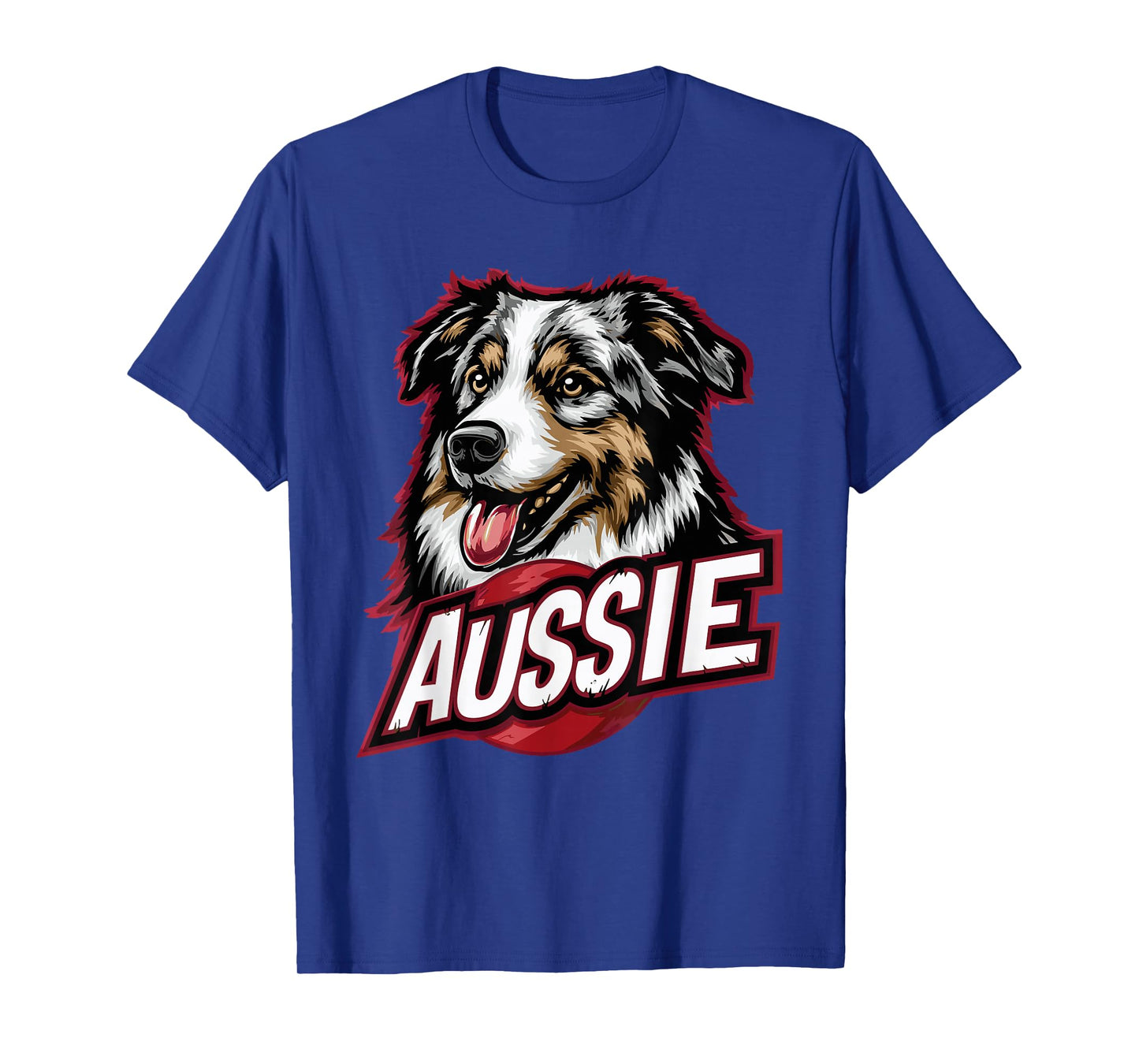 Australian Shepherd Design - Funny Aussie Dog T-Shirt