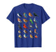 Garden Birds Ornithology Nature Educational Boys Girls Kids T-Shirt