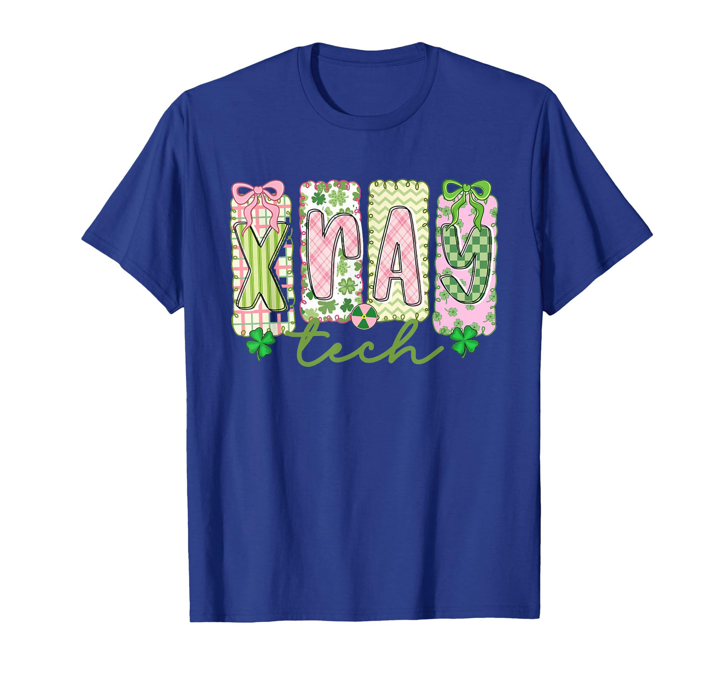 Women X-Ray Technologist St Patrick's Day Shamrock T-Shirt