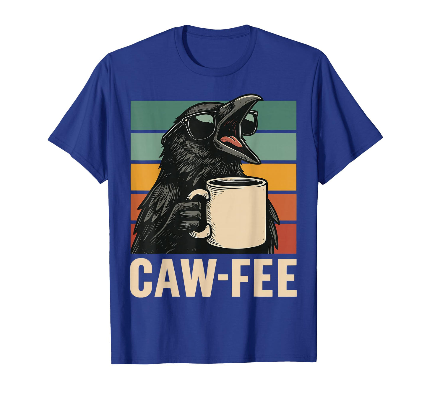 Caw-fee Crow Coffee T-Shirt