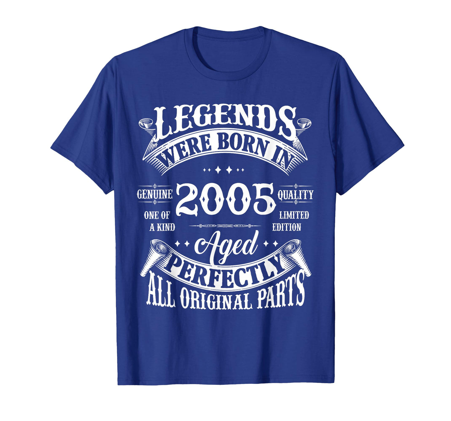 21st Birthday Gift Legend Born in 2005 21 for Years Old T-Shirt