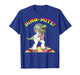 Dino-Mite! Funny T-Rex Dinosaur Disco Dancing 70s Retro T-Shirt