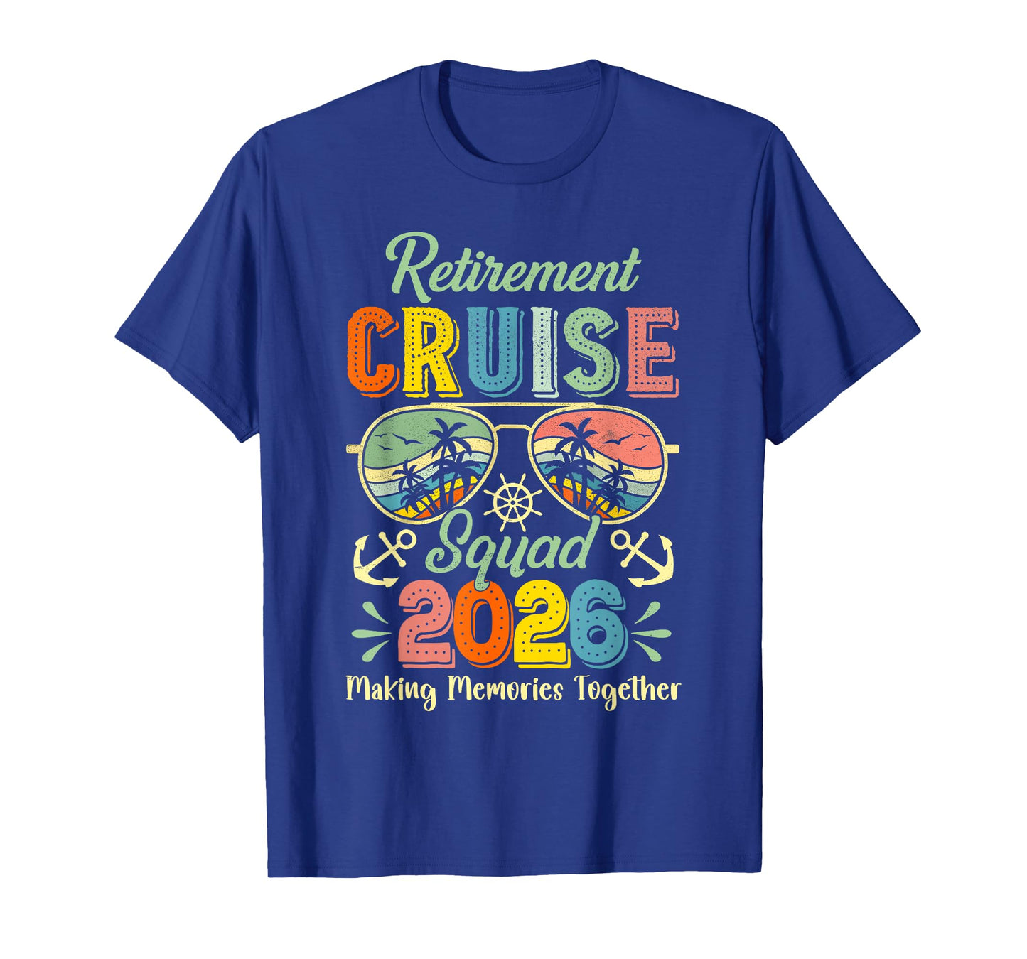 Vintage Retirement Cruise Squad 2026 Cruise Retiree Vacation T-Shirt