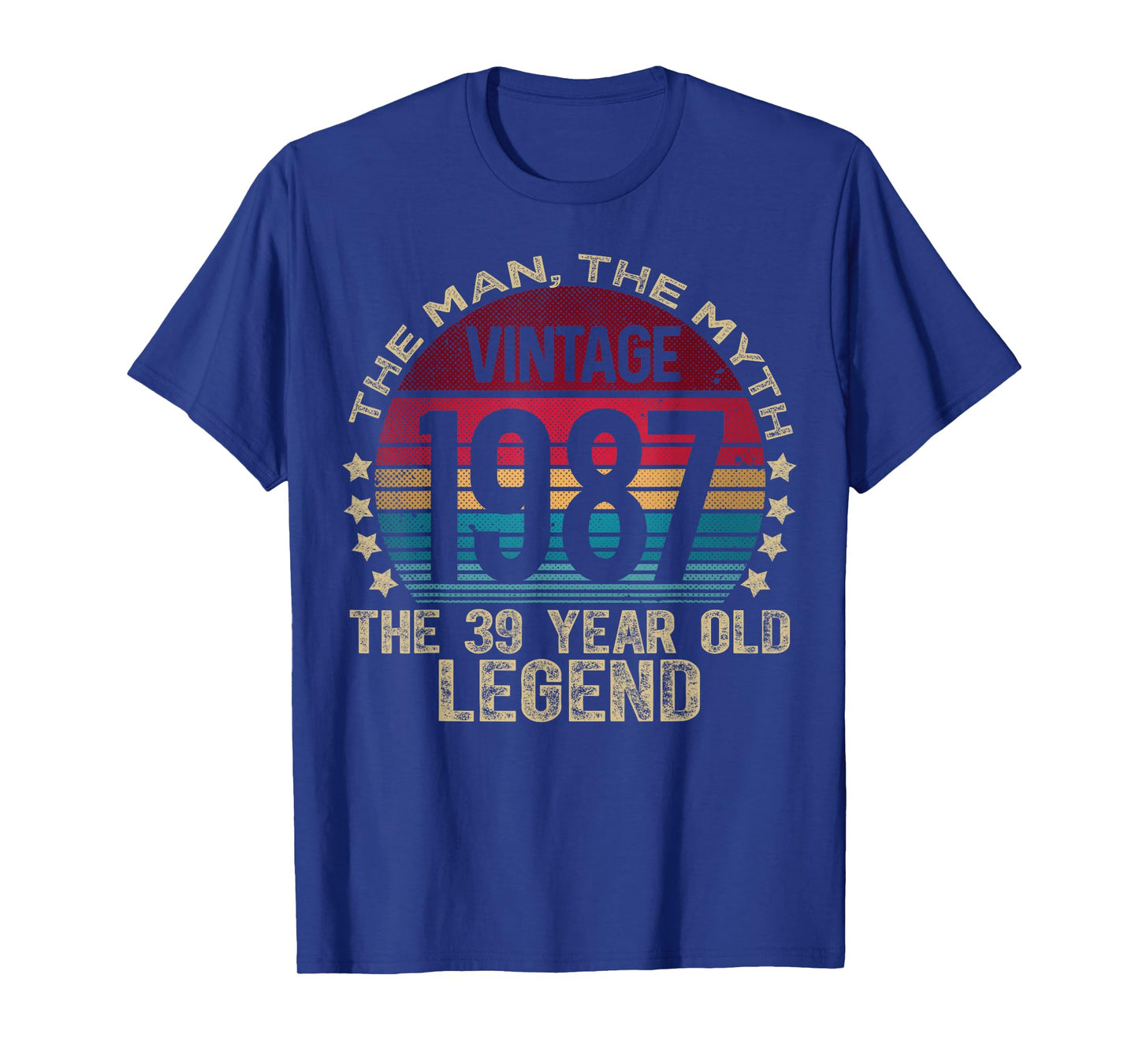 39 Year Old Gifts Vintage 1987 Limited Edition 39th Birthday T-Shirt