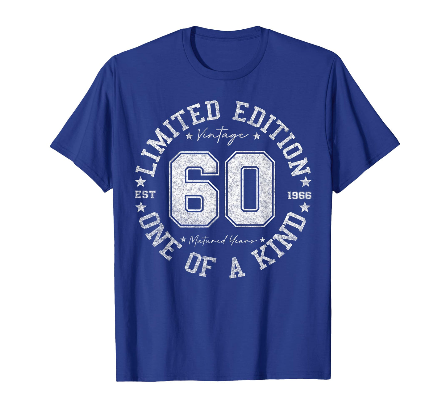 60 Year Old Gifts Vintage 1966 Limited Edition 60th Birthday T-Shirt