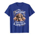 Wiener Dog Lovers Therapist Long Hair Dachshund T-Shirt