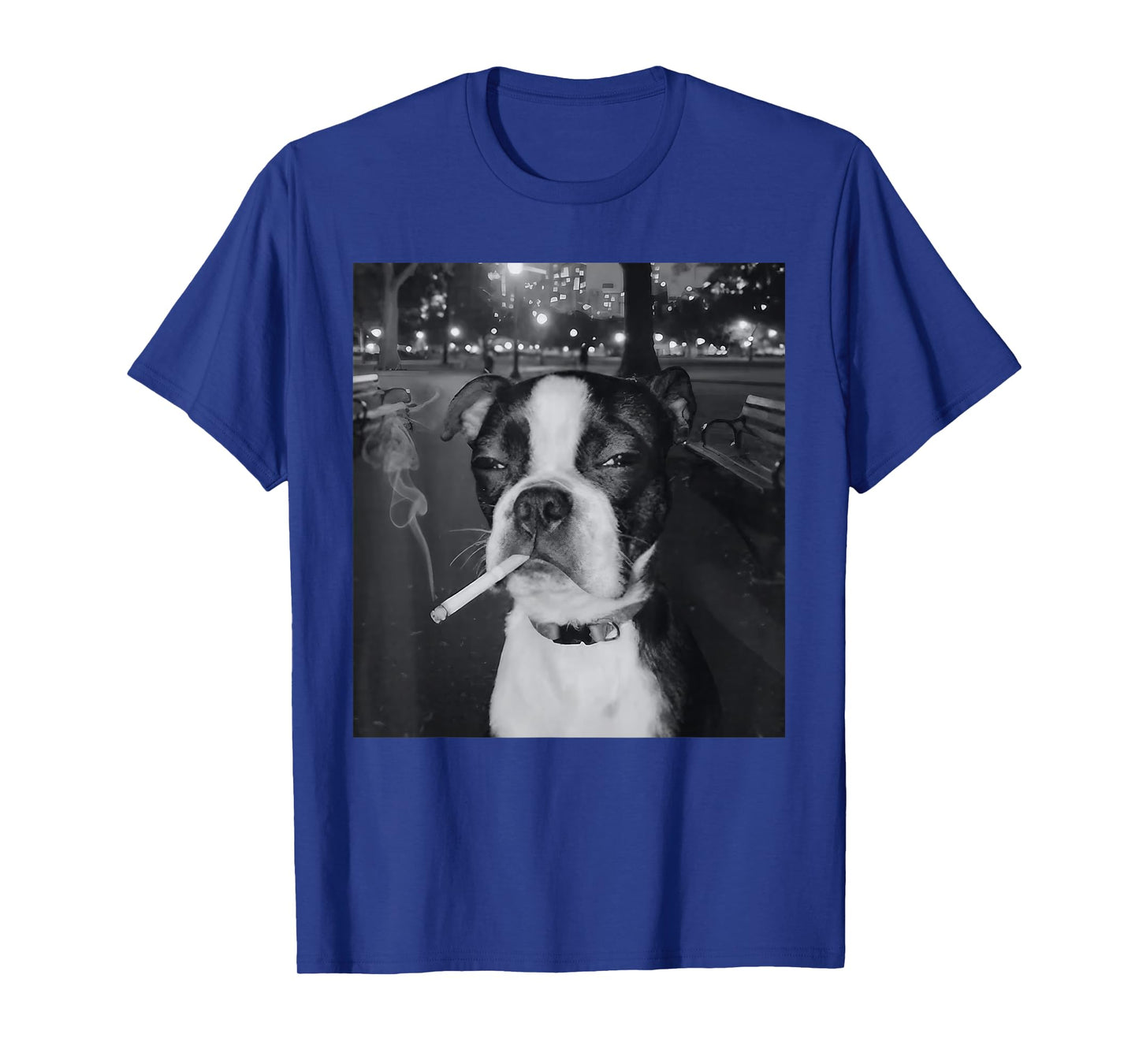 Funny Smoking Dog Meme Cigarette Gen Z Meme Dog Lover T-Shirt