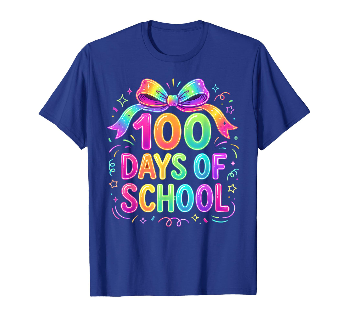 100th Day of School for Kids Girls 100 Days Teacher T-Shirt