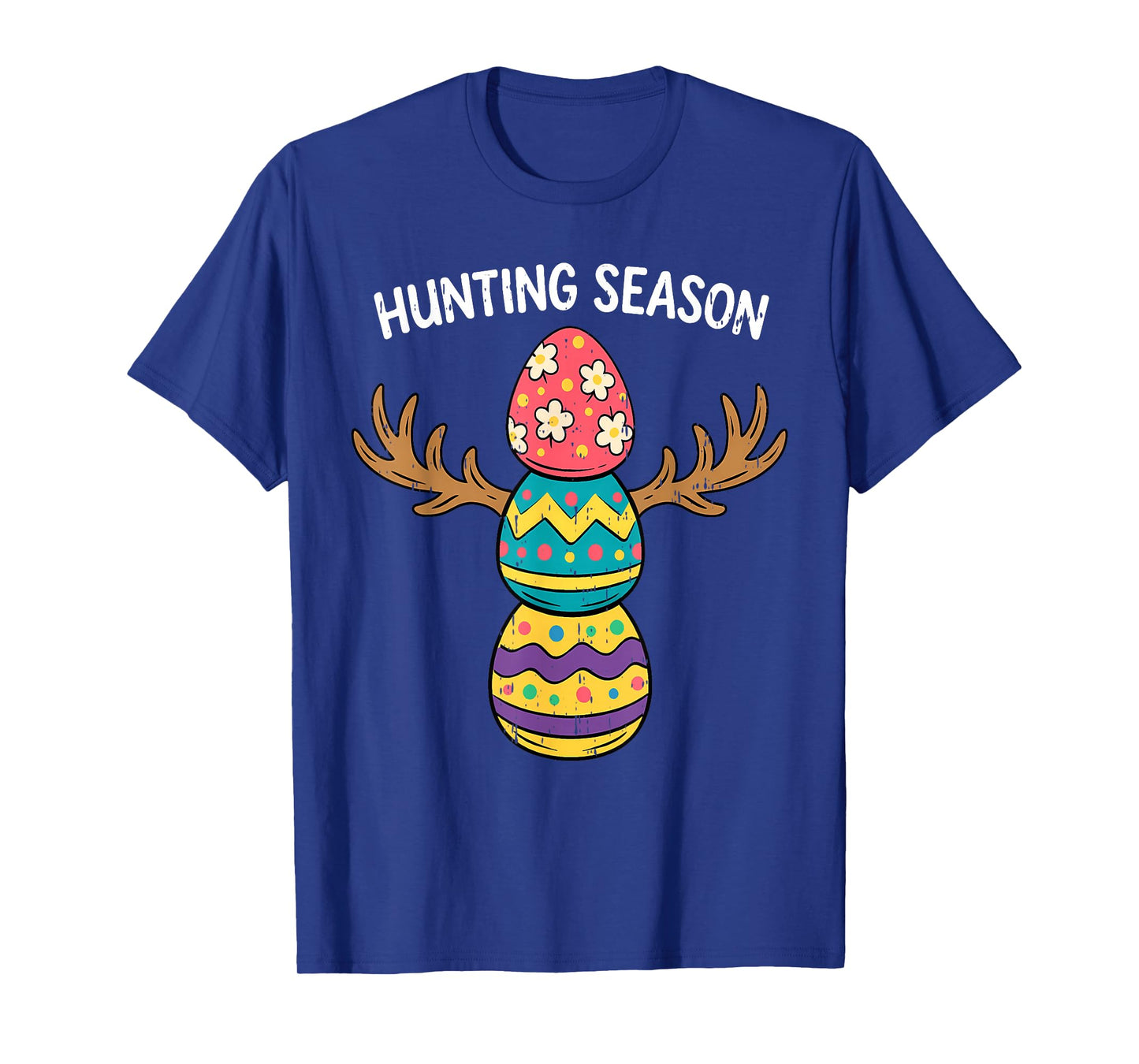 Men Women Easter Hunting Season Eggs Deer Easter Men Women T-Shirt
