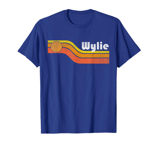 Wylie - Vintage Men Women 70s 80s Graphic Cool Retro T-Shirt