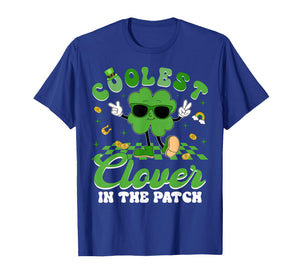 Coolest Clover in The Patch St Patricks Day Irish Boy Girl T-Shirt