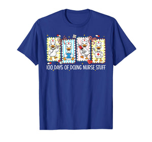 100 Days of Doing School Nurse Stuff Silly Goose Girl Women T-Shirt