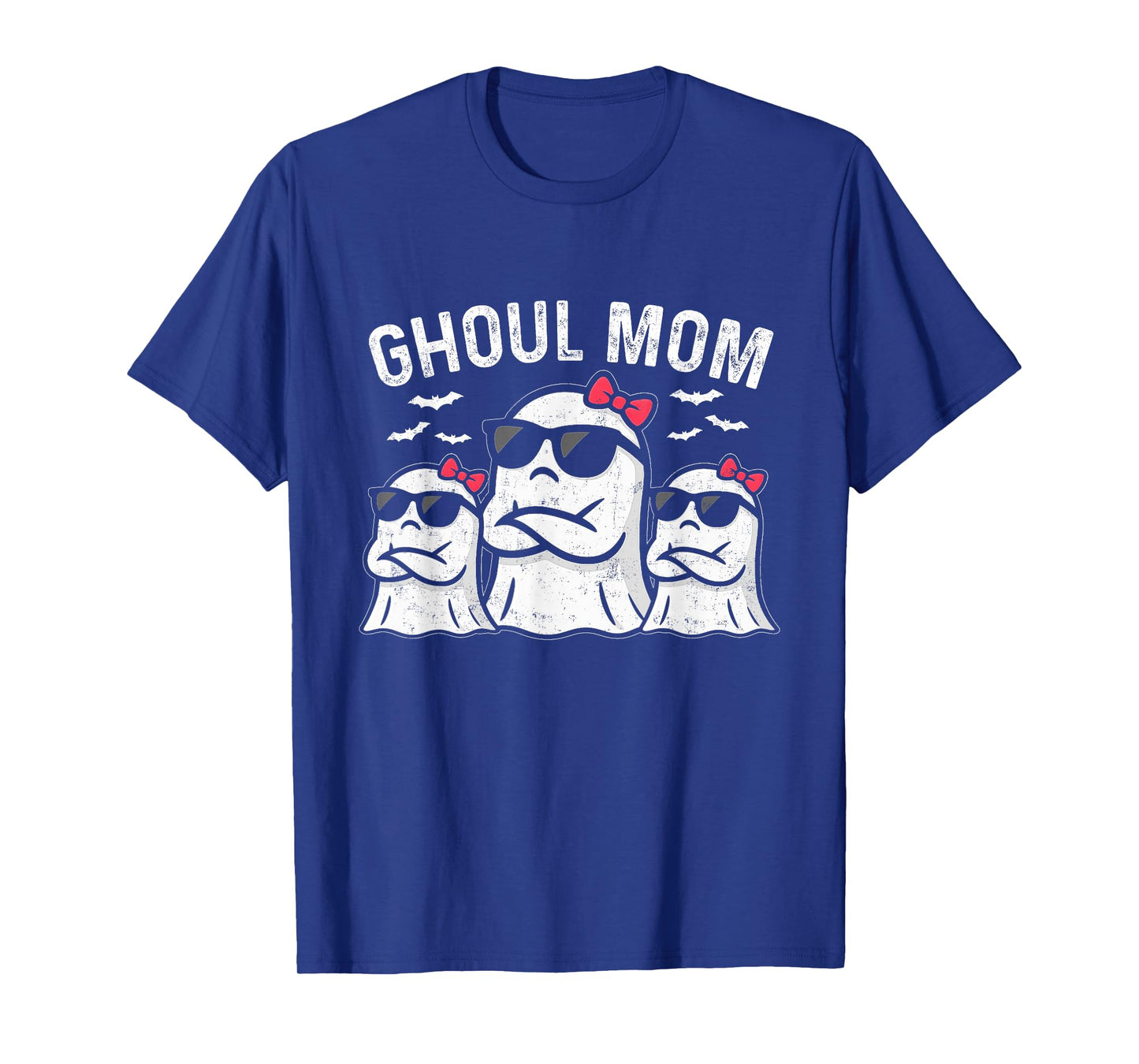 Retro Ghoul Mom Mother Ghost Mama Halloween Funny T-Shirt