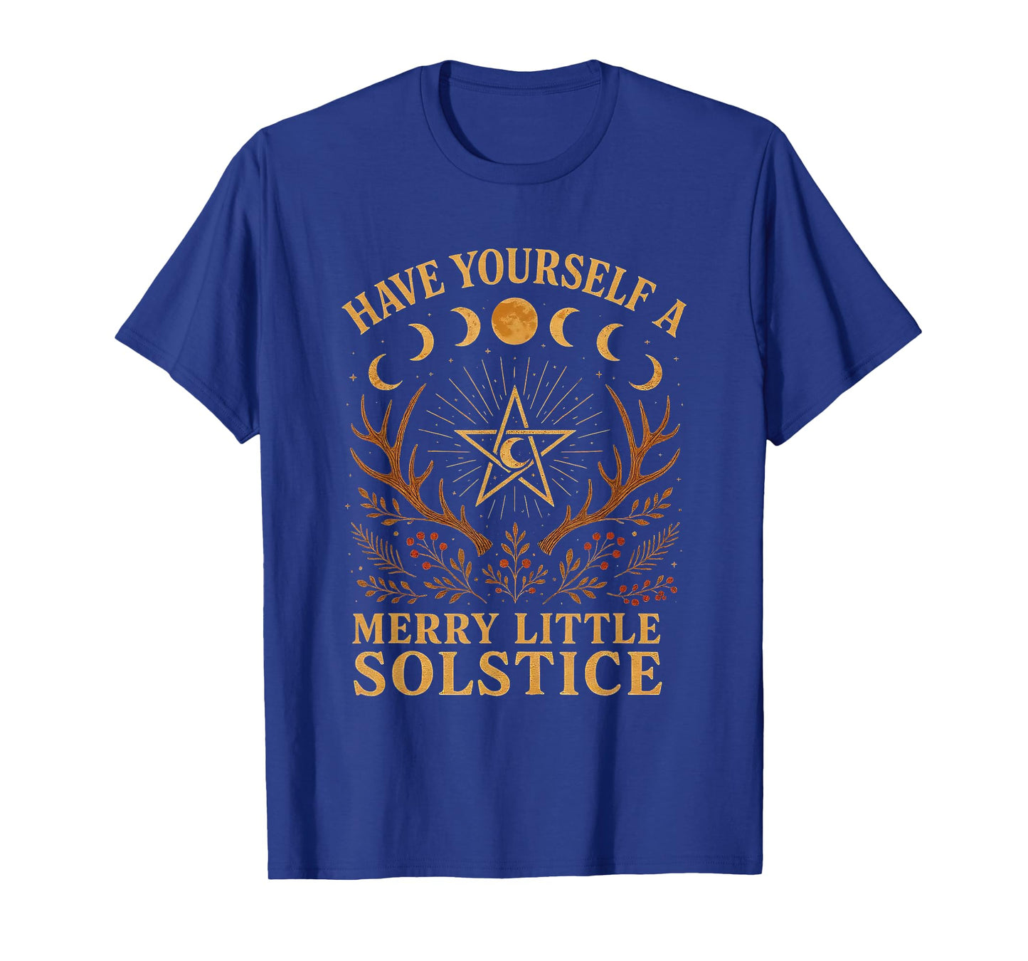 Have Yourself a Merry Little Solstice Witchcore T-Shirt