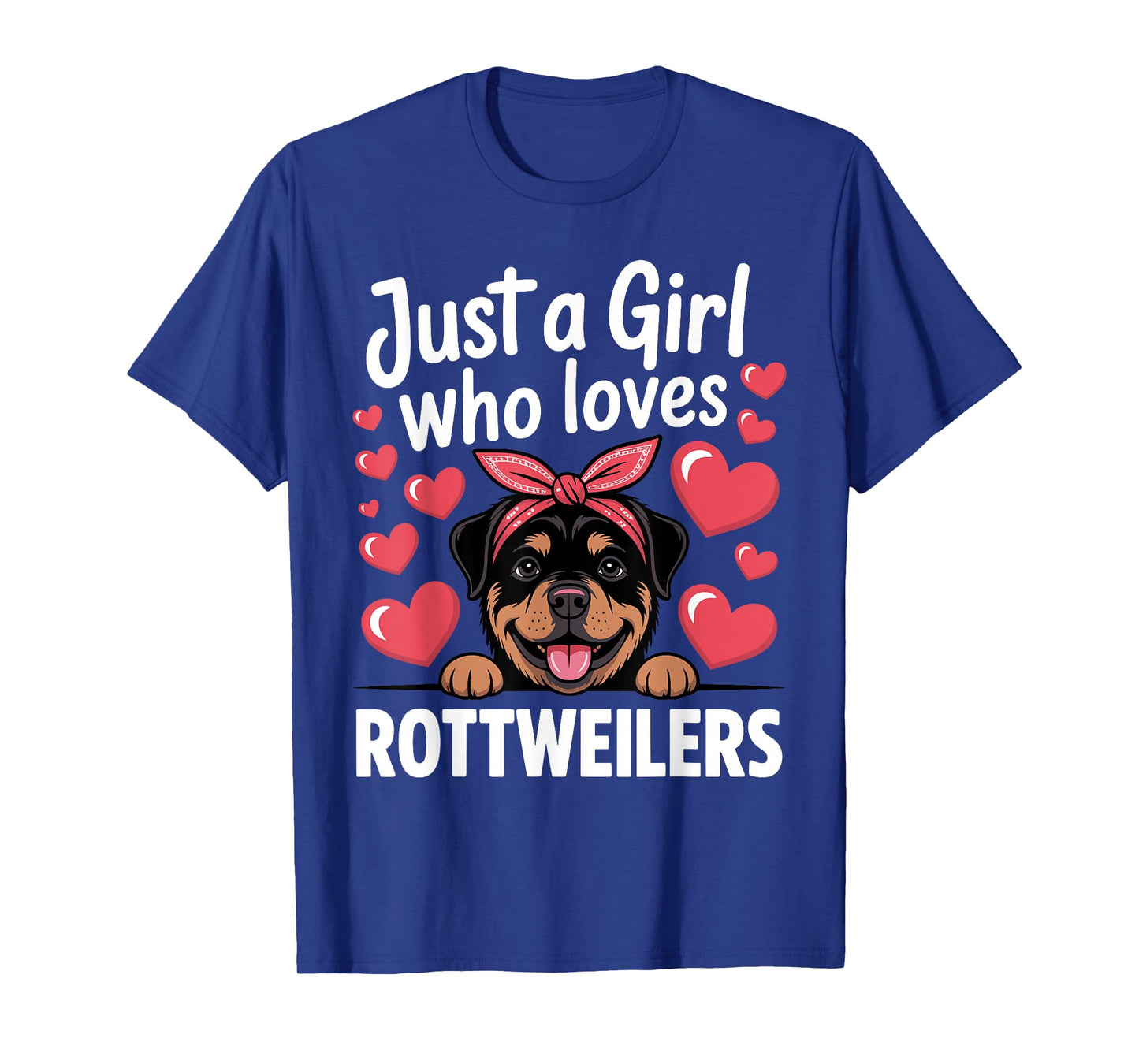 Rottweiler Art for Women Girls Kids Rottie Lover Rottweiler T-Shirt
