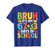 Bruh Its My 67 33 Days of School Funny Boys Kids 100th Day T-Shirt