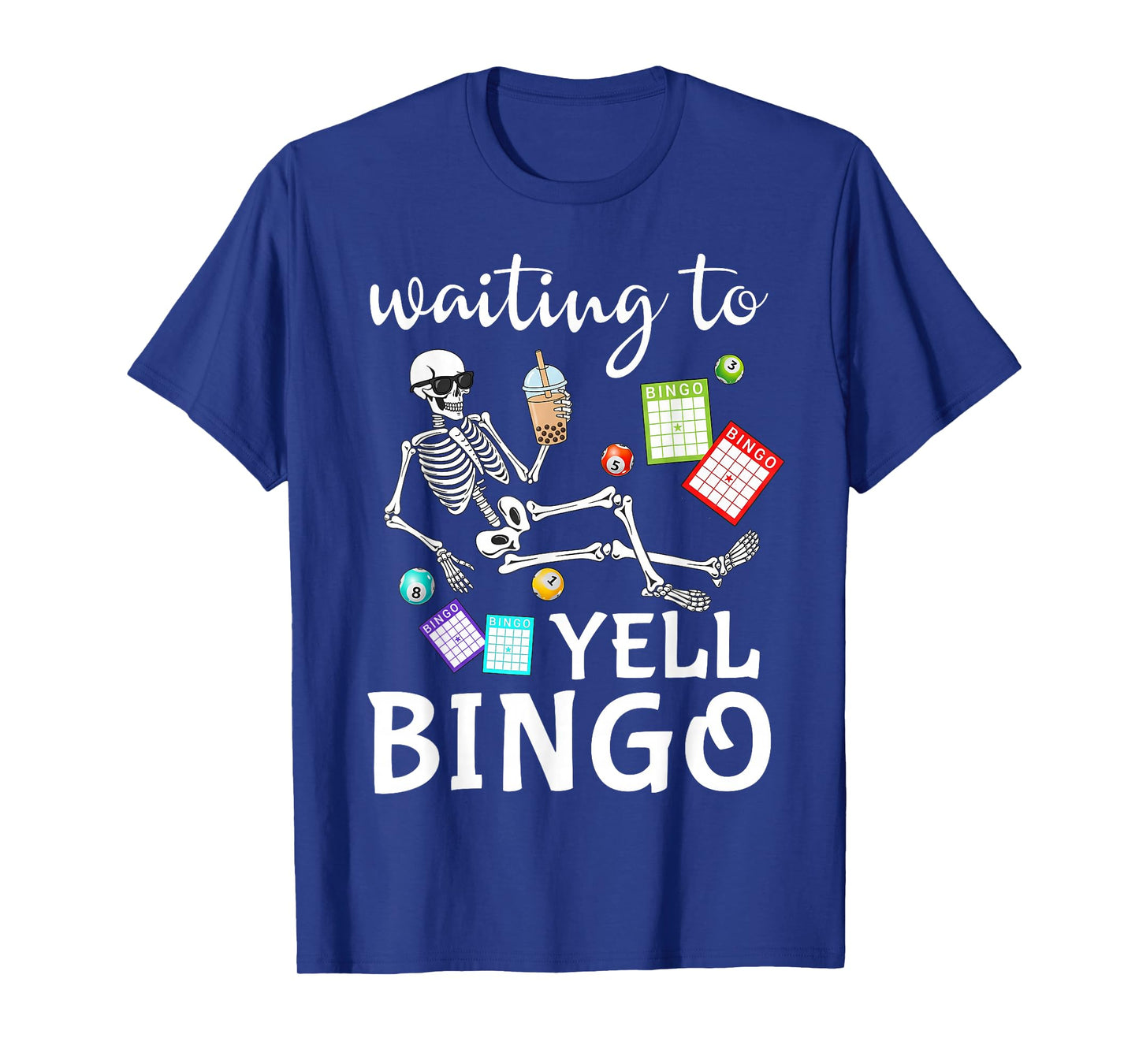Waiting to Yell Bingo Lover Bingo Player Bingo Enthusiasts T-Shirt