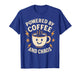 Powered by Coffee and Chaos Funny ADHD Caffeine Lover T-Shirt