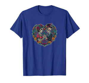 Dia De Los Muertos Skeletons Dancing Mexican Day of The Dead T-Shirt