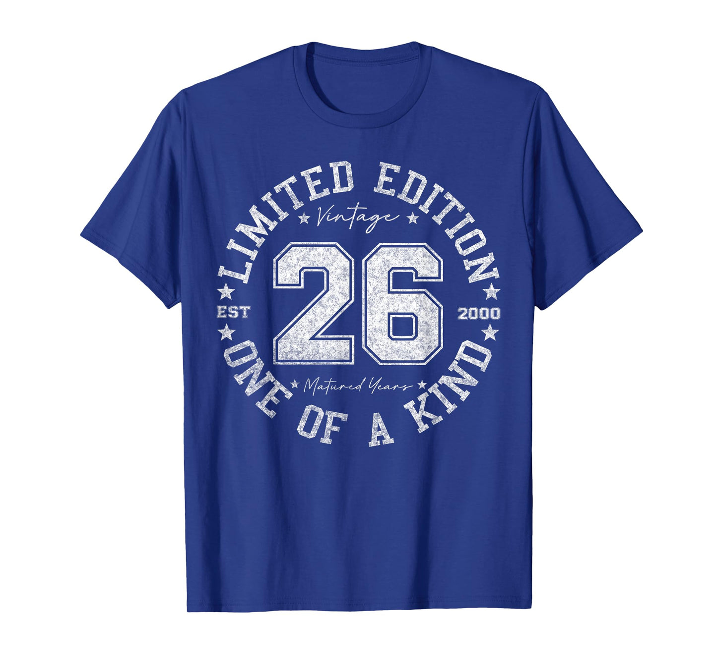 26 Year Old Gifts Vintage 2000 Limited Edition 26th Birthday T-Shirt