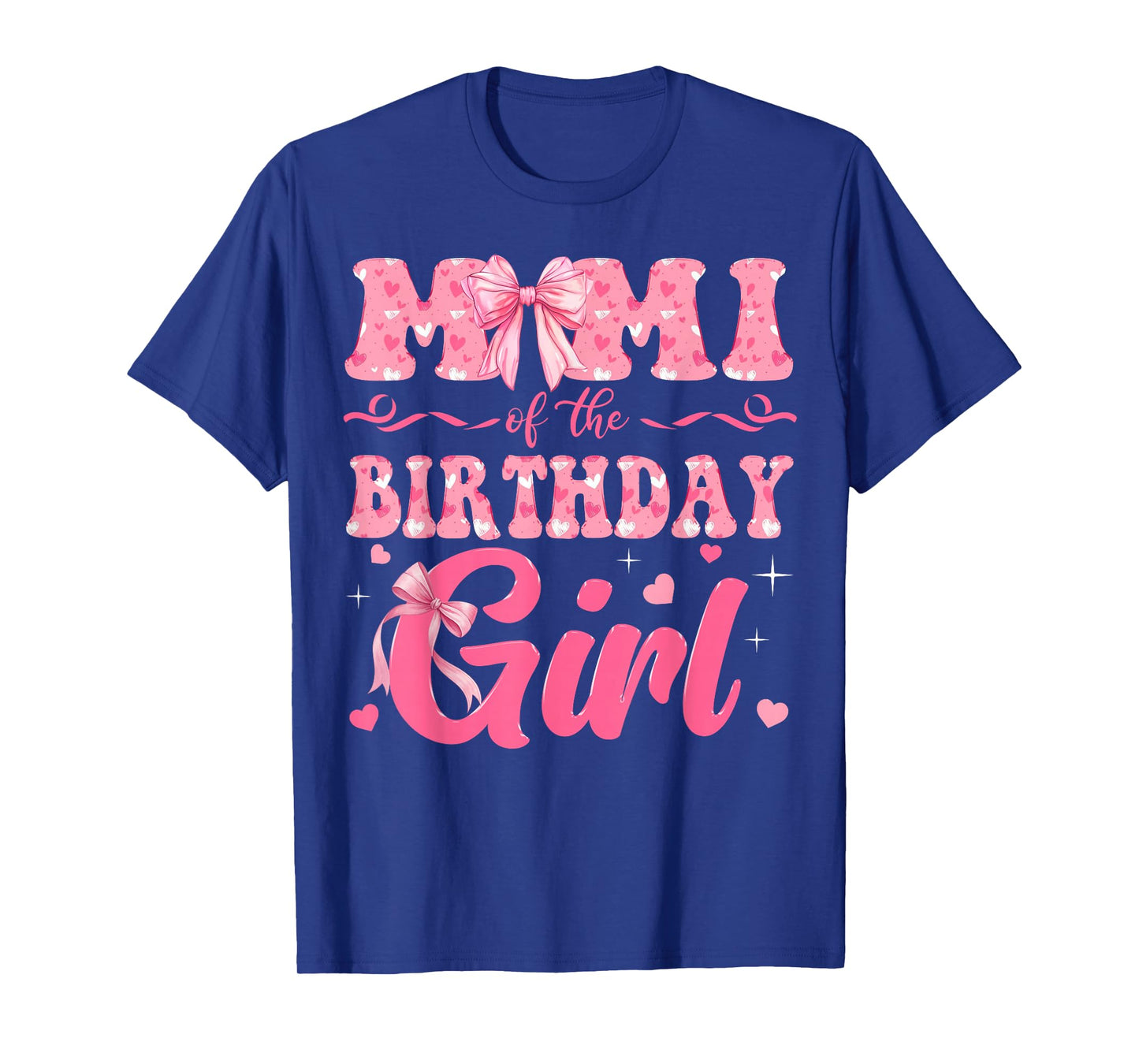 Mimi of The Birthday Girl Family Pink Coquette Bow T-Shirt