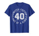 40 Year Old Gifts Vintage 1986 Limited Edition 40th Birthday T-Shirt