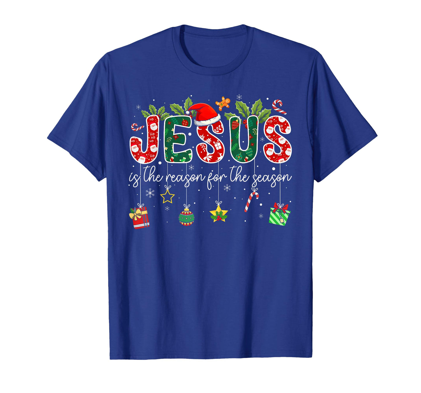 Jesus is The Reason for The Season Christmas Christian Xmas T-Shirt