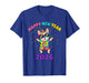 Happy New Year 2026 Kids Girls Funny Dog T-Shirt