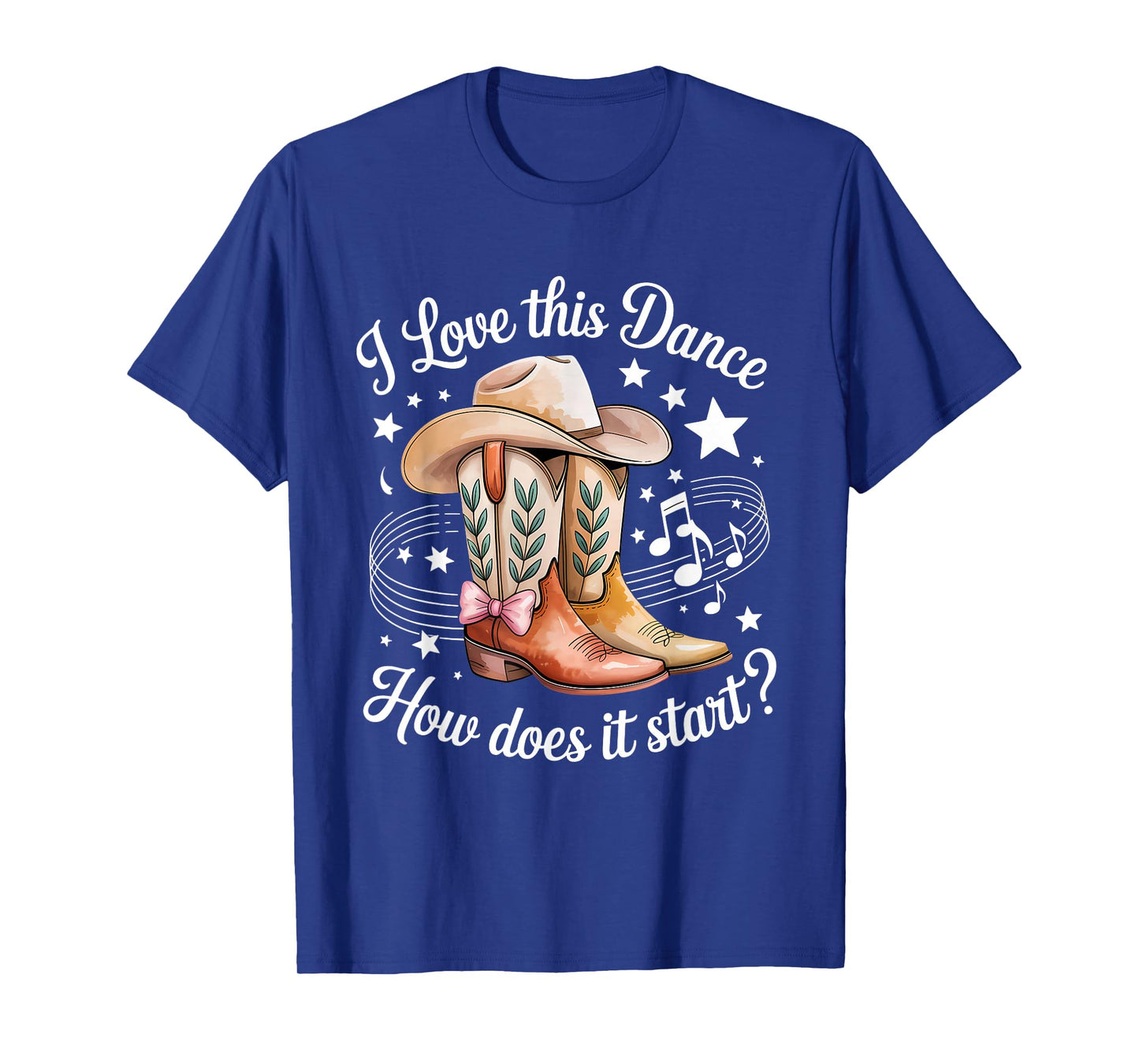 I Love This Dance How Does It Start Line Dance T-Shirt