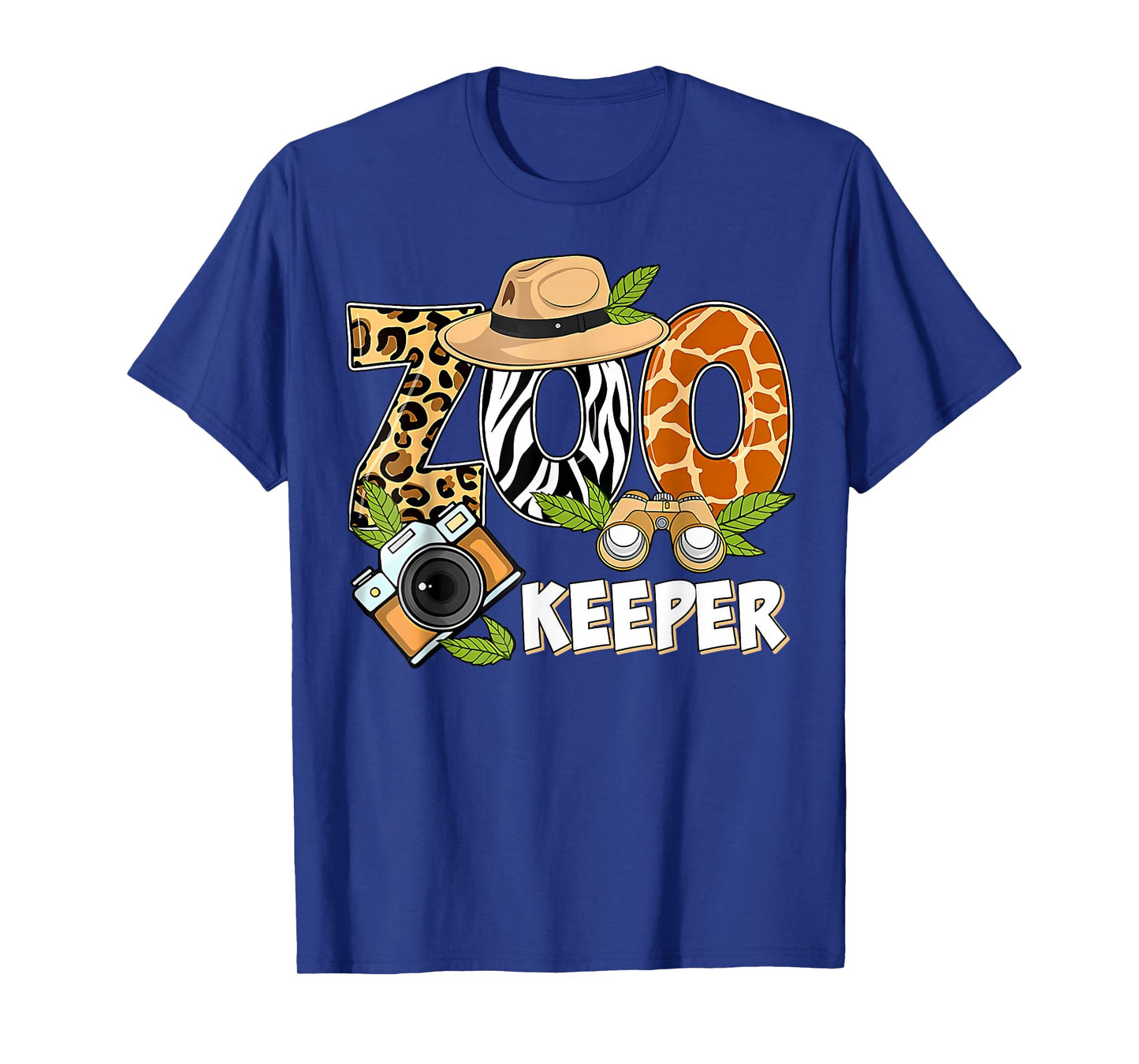 Zookeeper Animals Zoo Wildlife Lover Safari Savanna Costume T-Shirt