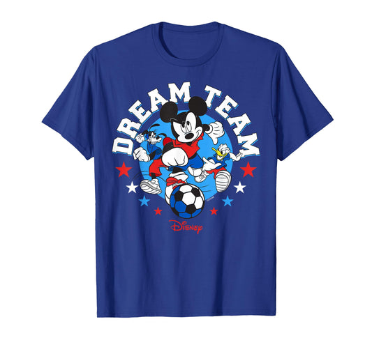 Disney Mickey Mouse Soccer Dream Team Vintage T-Shirt