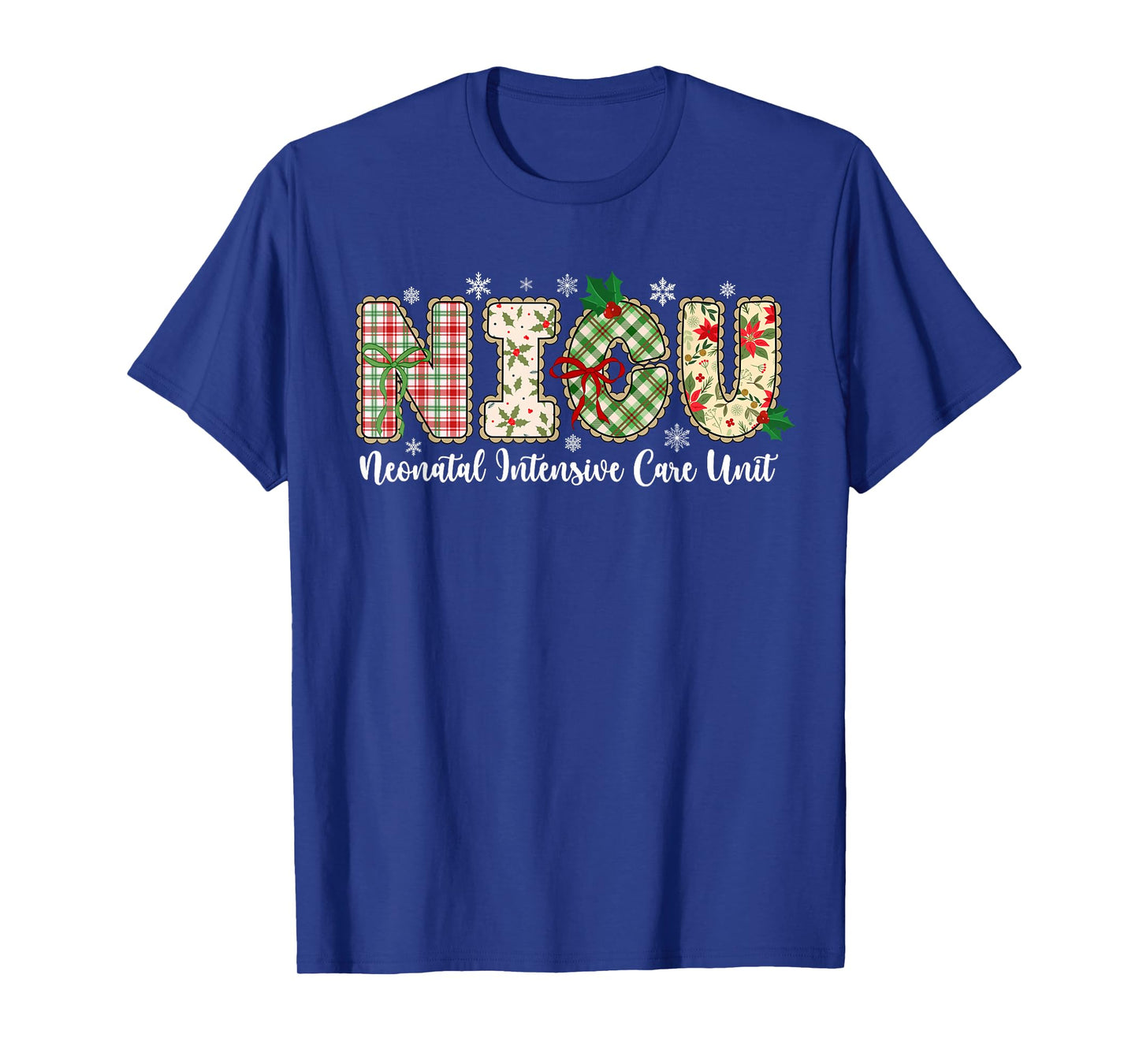 NICU Christmas Neonatal Intensive Care Unit Xmas Coquette T-Shirt