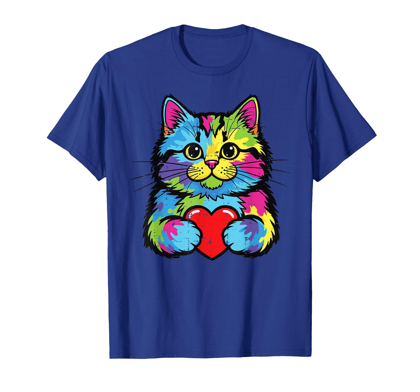 Valentines Day Cat Kitten Valentine Women Girls Kids Men T-Shirt