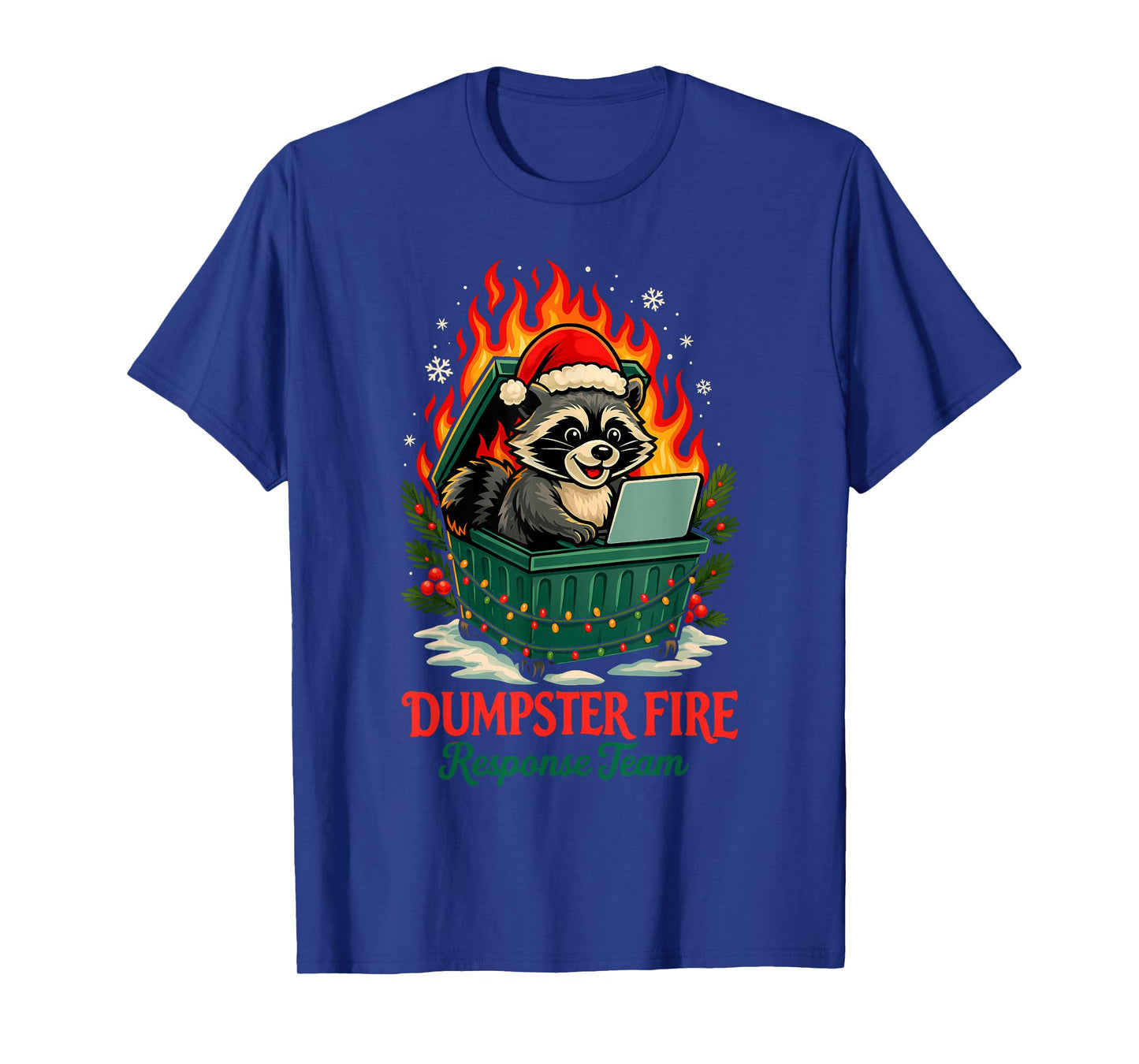 Dumpster Fire Response Team Ugly Sweater T-Shirt