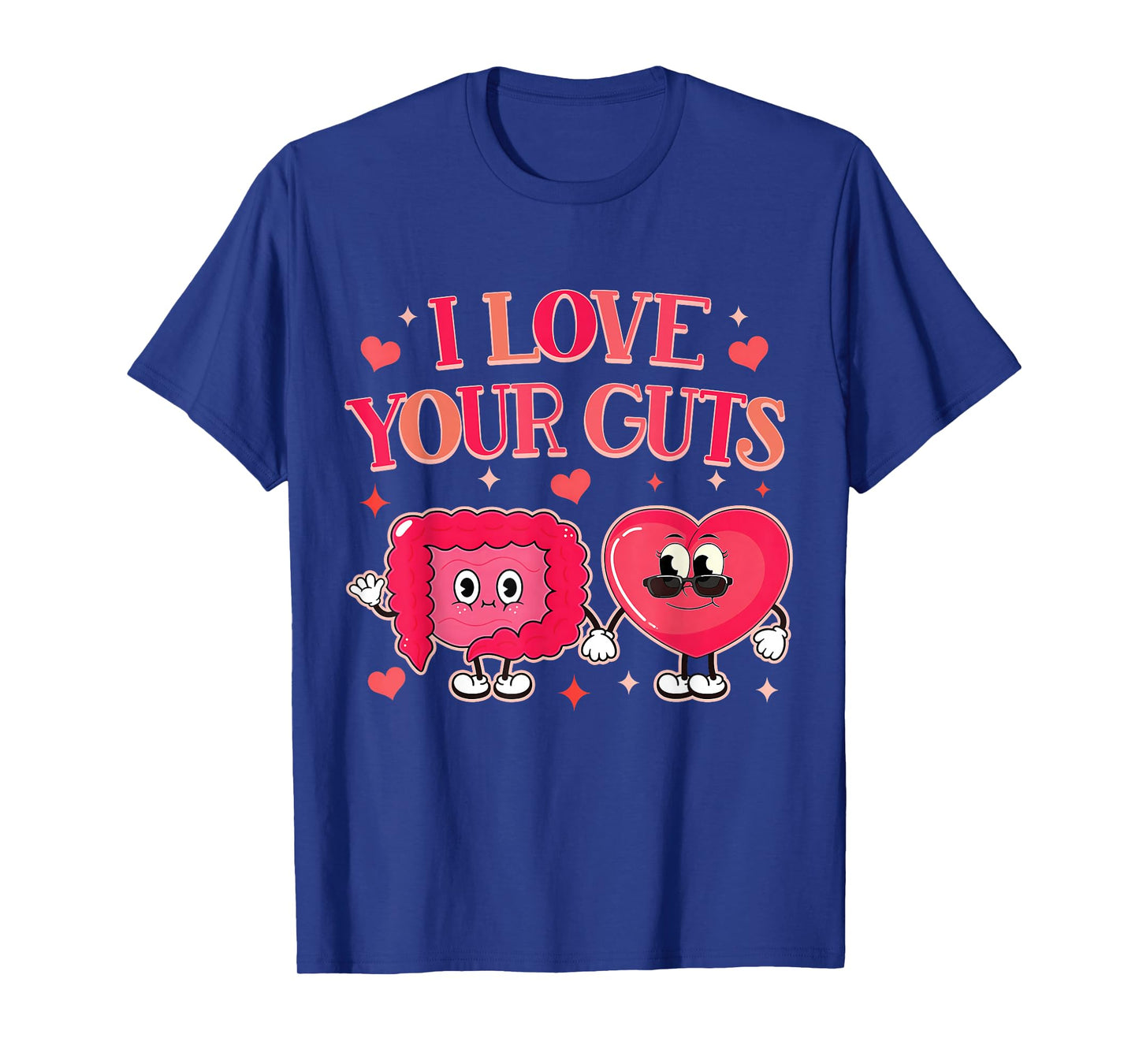 Gastroenterology GI Tech Gastro Valentine I Love Your Guts T-Shirt