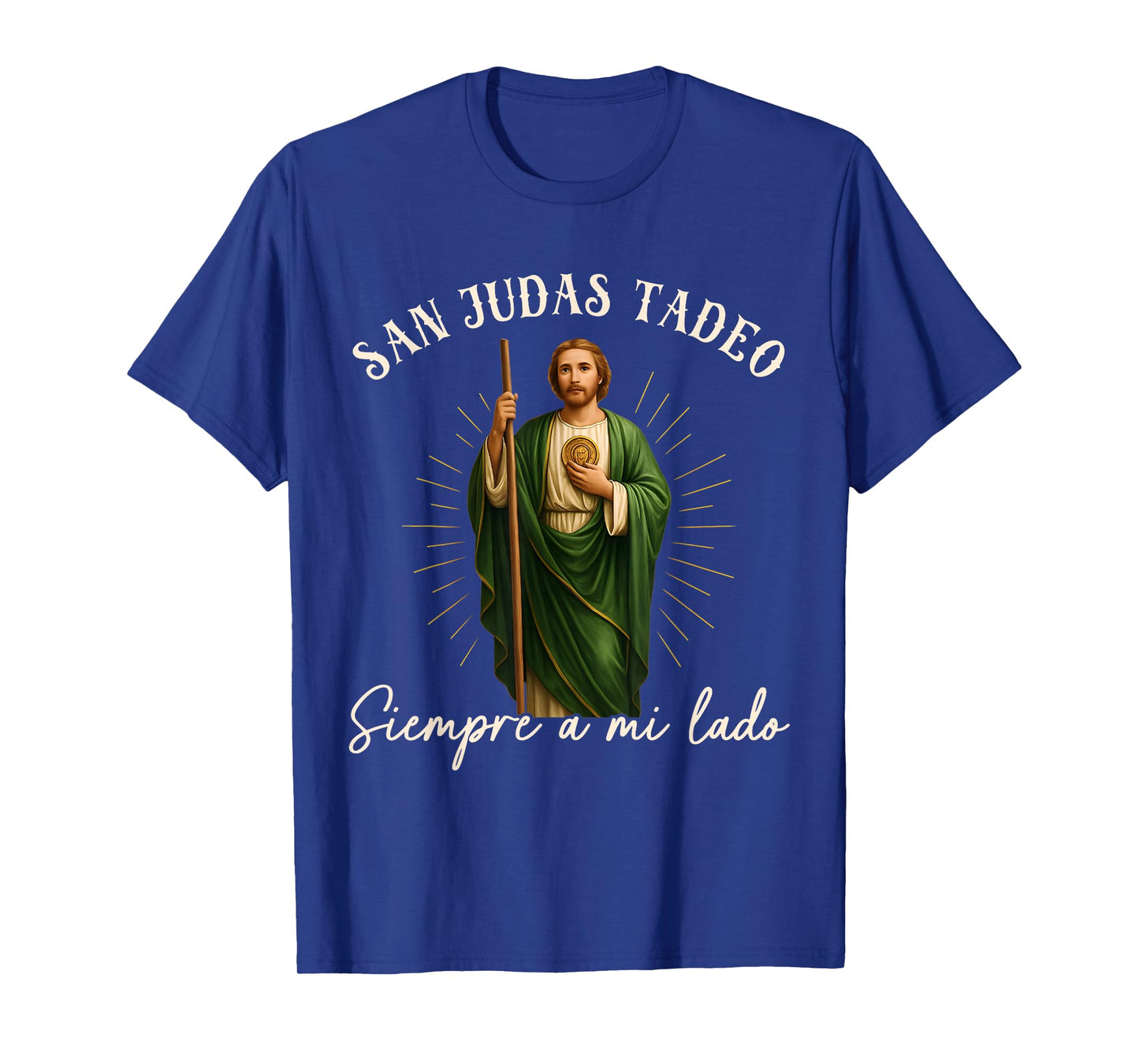 SanJudas Tadeo Siempre A Mi Lado Spanish Jesus Saying T-Shirt